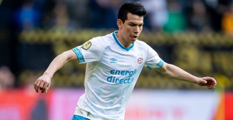 'Tegenvaller voor Lozano: geen Gold Cup, weer onderweg naar PSV'