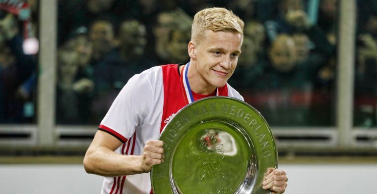 'Donny heeft het gruwelijk naar zijn zin bij Ajax en wil het liefst meer winnen'