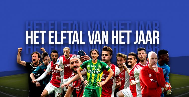 VoetbalPrimeur Elftal van het Jaar: ongekende dominantie van kampioen Ajax