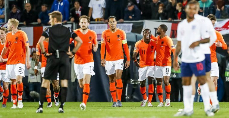 'Nederland was voetballend gezien vele malen beter dan matig Engeland'