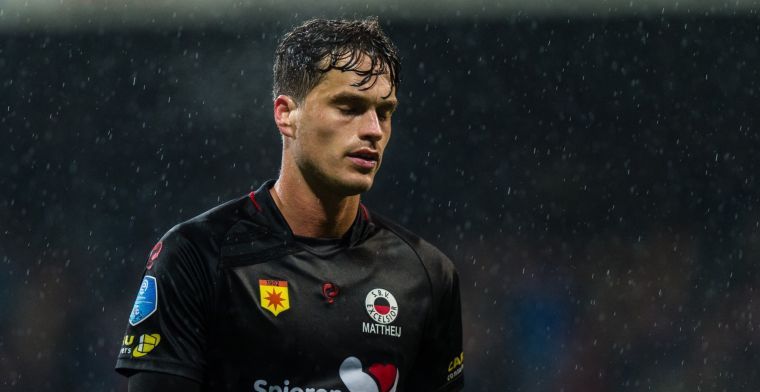 Gedegradeerde Mattheij blijft actief in Eredivisie: 'Wilde graag terugkeren'