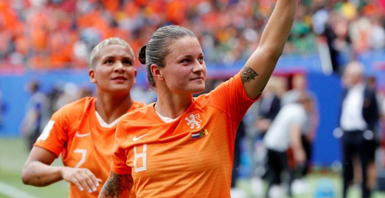 Recordinternational Oranjevrouwen wijst Manchester United af: Dat trek ik niet