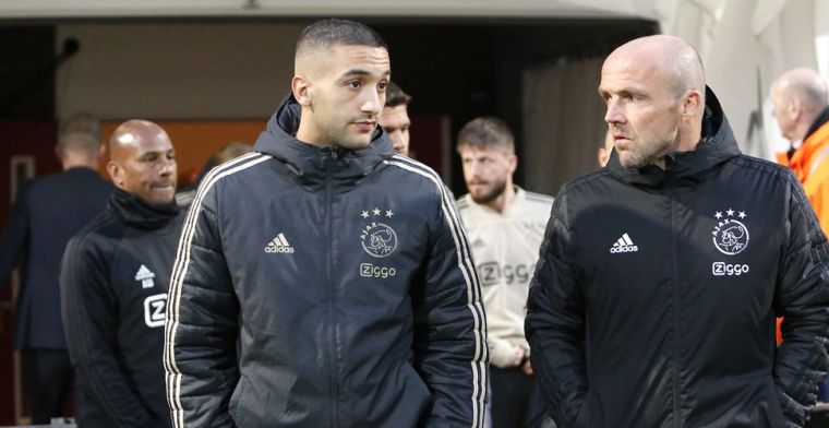 Rol in langer verblijf Ziyech bij Ajax: 'Ja tuurlijk, dat is altijd een voordeel'