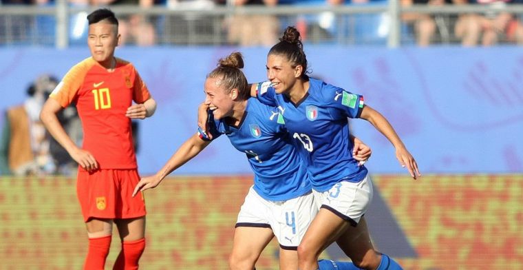 Italië schakelt China uit en is tegenstander van Oranje in eventuele kwartfinale