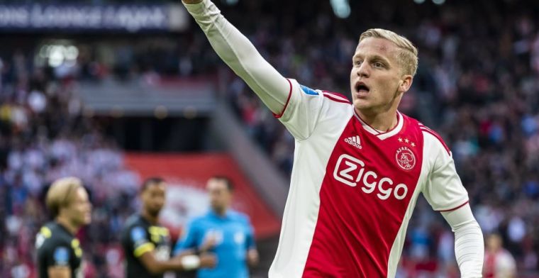 'Ajax sprak ondanks intenties nog niet met Van de Beek over verbeterd contract'