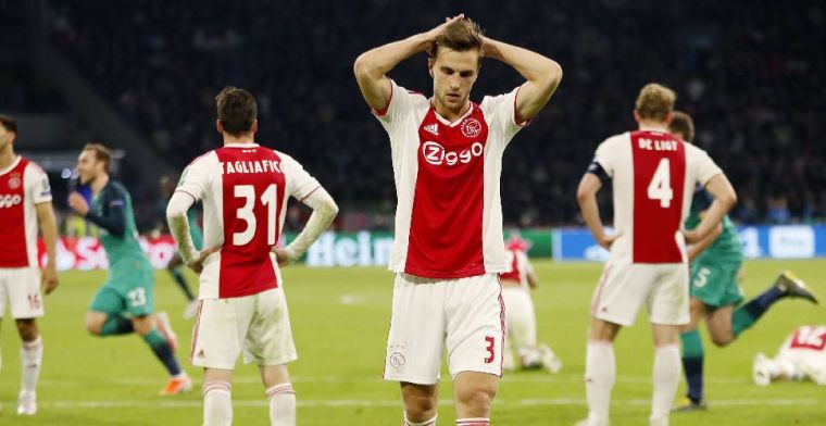 'Ajax wil aflopende verbintenis Veltman niet verlengen, maar speler wel houden'