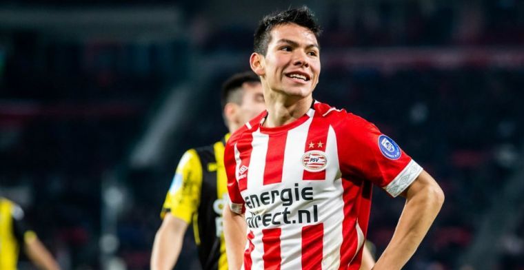 'Raiola krijgt verleidelijk aanbod uit Spanje voor PSV-aanvaller Lozano'