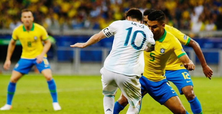 Effectief Brazilië laat droom van Messi en Argentinië in duigen vallen
