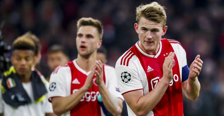 'Ajax en Juventus akkoord over transfersom: De Ligt niet mee op trainingskamp'