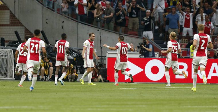 Ajax slaat vroeg in eerste én tweede helft toe en zet PSV opzij in eigen huis