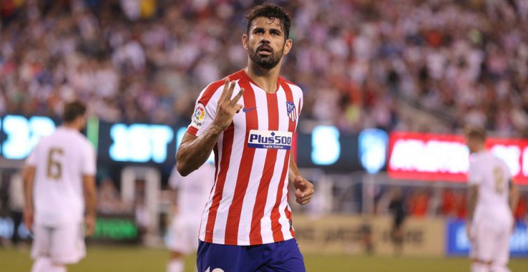 Real Madrid incasseert zeven goals tegen Atlético: vierklapper en rood voor Costa