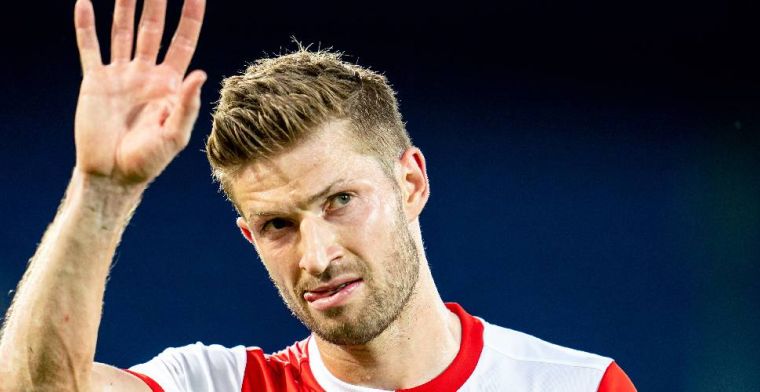 Van der Heijden wil weg bij Feyenoord: 'Club straalt geen vertrouwen uit naar mij'