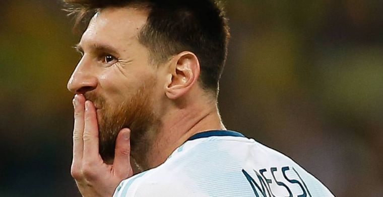 Messi zwaar gestraft: CONMEBOL legt steraanvaller drie maanden schorsing op