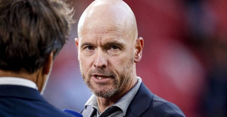 Ten Hag laat zich uit over Ajax-duo: 'Ga ervan uit dat Van de Beek blijft'