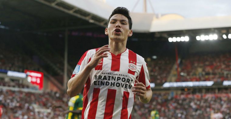 'PSV houdt 35 miljoen euro over aan verkoop Lozano en breekt transferrecord'