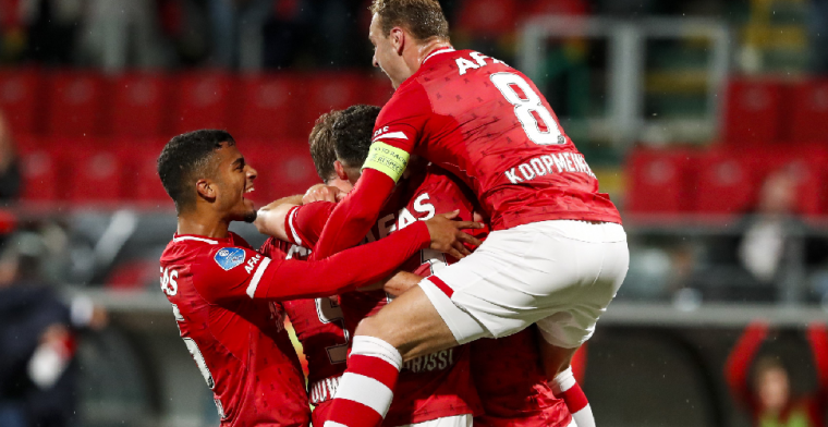 AZ klaart de klus in Den Haag en meldt zich in play-offs Europa League