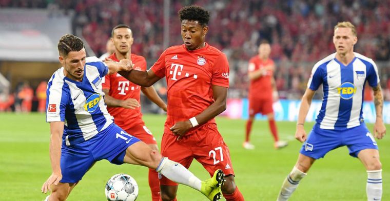 Bayern laat zich twee keer verrassen door Rekik en ploeggenoten en loopt averij op