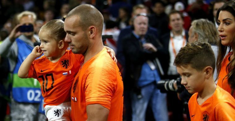 Sneijder (35) maakt toekomstplannen bekend: 'Ben overal geliefd geweest'