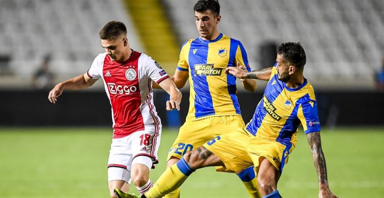 Ajax-aanwinst Marin gekapitteld: 'Vreselijke wedstrijd, gevaar voor de ploeg'