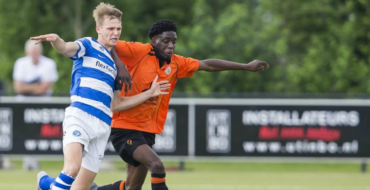 Neefje van Huntelaar duikt na vijf Keuken Kampioen Divisie-minuten op bij amateurs
