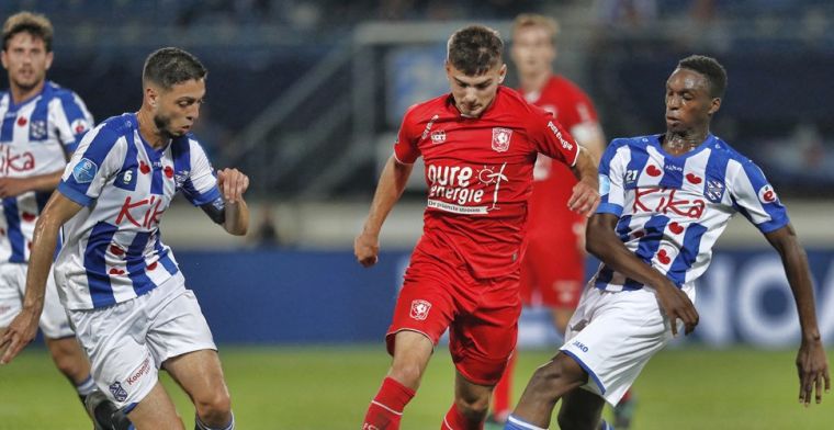 Heerenveen weet kansen niet te benutten en speelt gelijk tegen Twente