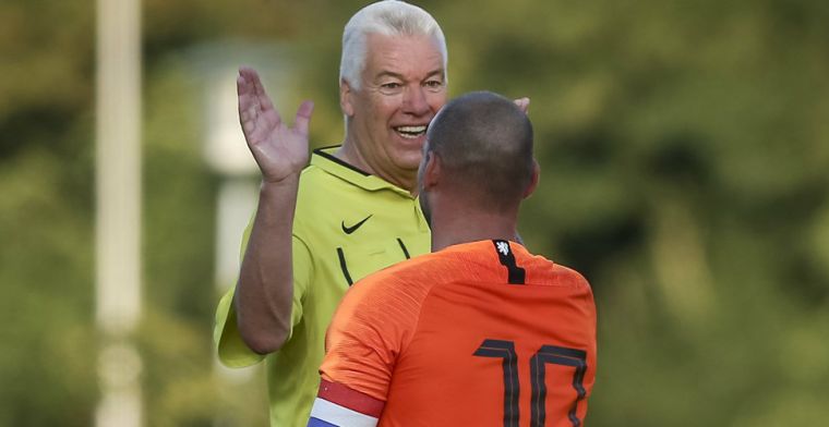 Sneijder-anekdote van Luinge: 'Ik zei: kabouter, nu moet je oppassen'