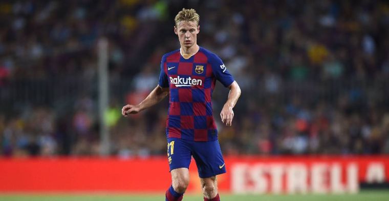 Andere rol De Jong bij FC Barcelona: 'Ik vind toch dat hij het goed heeft gedaan'