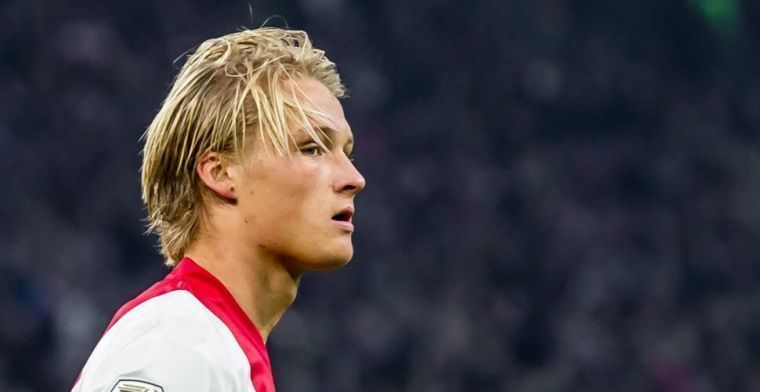 'Ajax-figurant' Dolberg krijgt opsteker uit Denemarken in afwachting van transfer