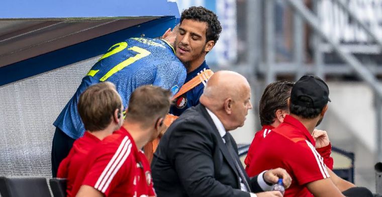 Ayoub moest boze Karsdorp rustig houden bij Feyenoord: 'Ik was teleurgesteld'