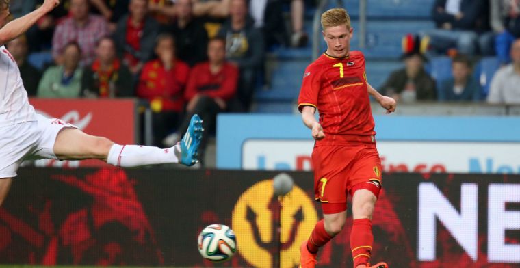 De Bruyne gaat voor monsterscore met België: 'Voortduwen, ook al staat het 5-0'