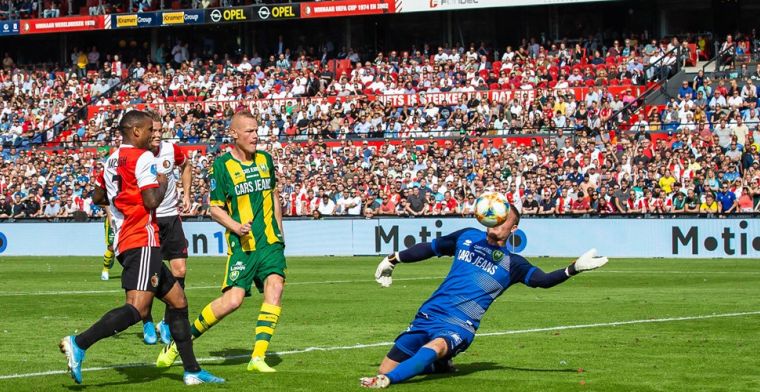 Feyenoord houdt ternauwernood stand tegen ADO na curieuze eigen doelpunten