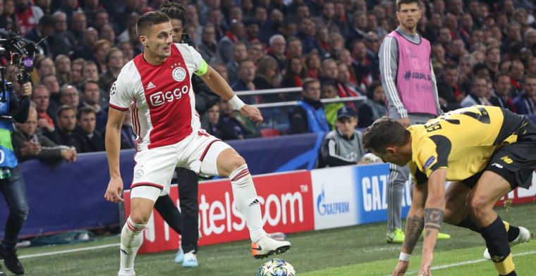 Tadic kritisch na ruime zege Ajax: 'Het was niet onze beste wedstrijd'