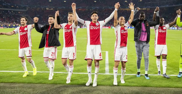 Nederland stijgt door overwinning Ajax twee plekken op UEFA-coëfficiëntenlijst