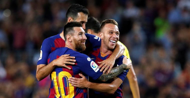 Barça boekt met invaller De Jong krappe zege, maar ziet Messi uitvallen