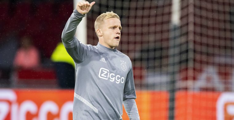 'Ajax beloont Van de Beek: geen verlenging, wel financiële opwaardering'