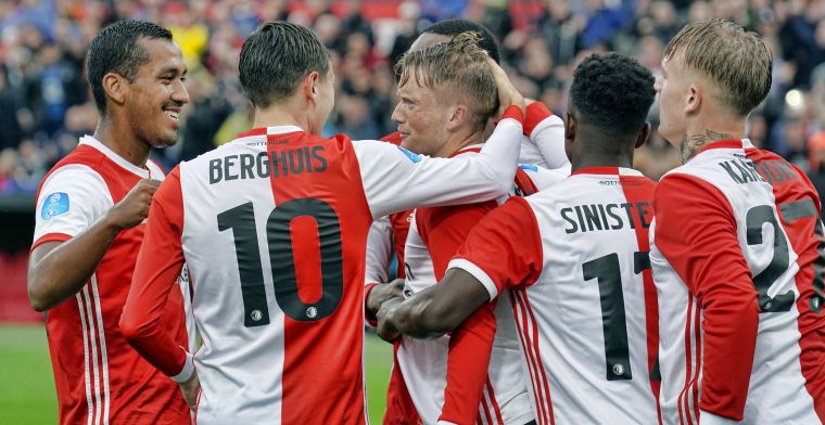 Feyenoord revancheert zich met klinkende thuiszege op FC Twente