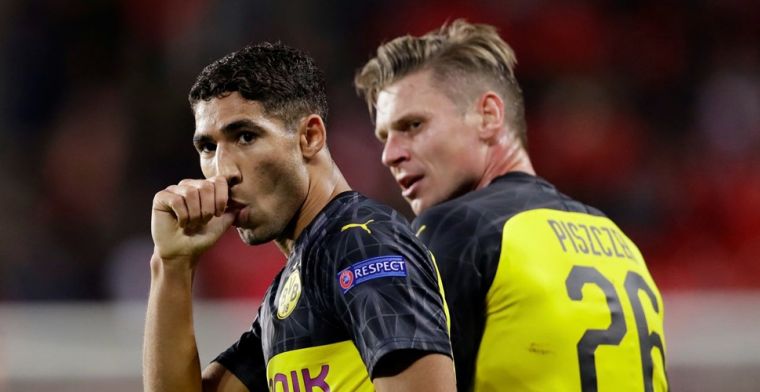 Uitblinkende Hakimi leidt Dortmund naar zege, Napoli wint niet in België