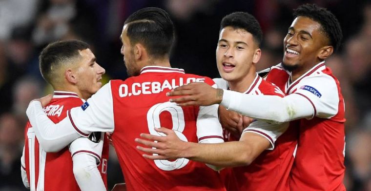 Arsenal walst over Standard Luik heen, De Jong niet bij selectie Sevilla