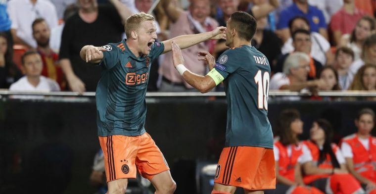 'Doelpunt Van de Beek toonde de enorme potentie van het voetbal van Ajax aan'