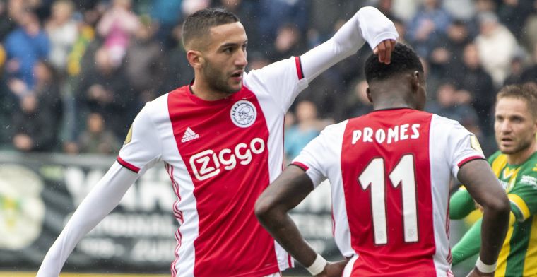 Huntelaar en Neres loodsen Ajax naar moeizame driepunter in Den Haag