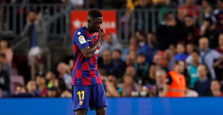Barça snapt niets van uitsluiting Dembélé: 'Hij kan niet eens praten'