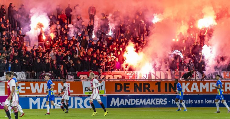 Ajax gedupeerd door meegereisde supporters in Waalwijk: nieuwe sanctie dreigt