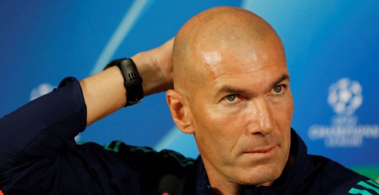 Zidane eerlijk bij Real: 'Je hoort mij niet zeggen dat de geruchten me niet raken'