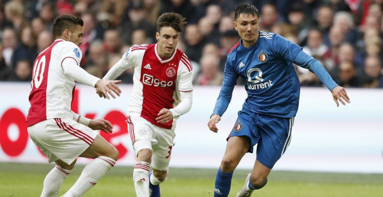 Vermoedelijke opstellingen: Ajax in Europese variant, Feyenoord met vier mutaties