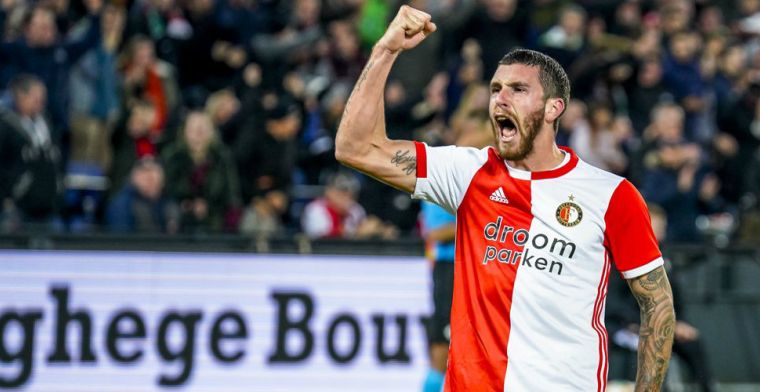 Senesi beslist spectaculair treffen met RKC: Feyenoord wint toch na valse start