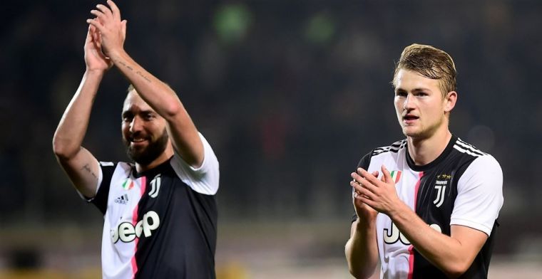De Ligt: 'Natuurlijk verwatert het wat, zij zijn druk met Ajax en ik met Juventus'