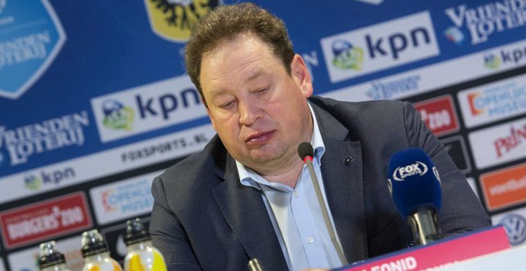 Vitesse-captain Linssen schaart zich achter Slutsky: 'Absoluut niet op dood spoor'