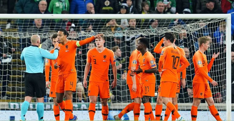 Oranje neemt genoegen met franjeloze 0-0 in Belfast en mag zich melden op het EK