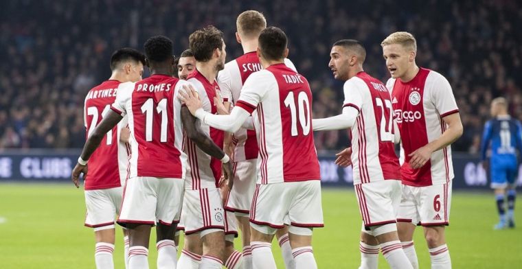 LIVE: Ajax wint dik van Heracles, AZ ruim langs Utrecht (gesloten)
