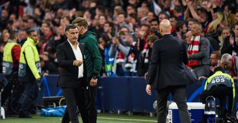 Lille-trainer Galtier 'wil zwakte uitbuiten': 'Kan een probleem worden voor Ajax'